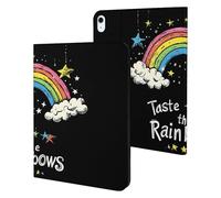 Taste The Rainbow Clouds Stars Slim Case Compatible with iPad 10th 9th 8th 7th Generation 2022 2021 2020 2019 Protective Cover Stand