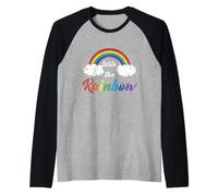 Taste The Rainbow Gay Lesbian Pride Trans Sexuality Raglan Baseball Tee