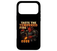 Taste the Tempered Fire Demon Bartender Pouring Fiery Shots Case for iPhone 17 Pro Max