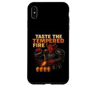 Taste the Tempered Fire Demon Bartender Pouring Fiery Shots Case for iPhone XS Max