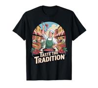 Taste The Tradition Chef Design T-Shirt