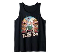 Taste The Tradition Chef Design Tank Top