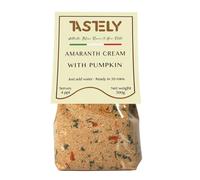 Tastely Amaranth Cream with Pumpkin - Instant Porridge, Plant-Based Breakfast or Snack | Gluten-Free, Vegan, Pumpkin Amaranth | 1 x 300g Pack