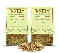 TASTELY Ancient Grain Soup Mix - 300g 2pk | High in Protein Quick Soups Mix Dried Grain Blend with Millet | Buckwheat, Quinoa and Amaranth | Suitable for Vegan and Gluten Free Diets