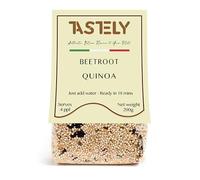 Tastely Beetroot Quinoa - High-Protein Plant-Based Meal | Gluten-Free and Vegan, Instant Meal, Instant Quinoa, Quick and Easy | 1 x 200g Pack