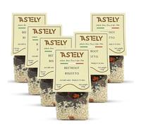 Tastely Beetroot Risotto - 6 Packs x 250g | Italian Style Carnaroli Rice with Beetroot and Vegetables - Creamy Texture Quick Risotto Ready Meal |Vegan and Gluten Free