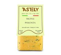 Tastely Polenta with Truffle Mix - Authentic Italian Taste, Instant Creamy Polenta with Black Truffle, Gluten Free and Vegan - 300g | Pack of 1