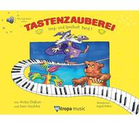 Tastenzauberei Sing- und Spielheft - Band 1 | Klavier-Songbook mit Online-Audio | Unterhaltsame Klaviermethode für Kinder und Anfänger | Deutsch-englisches Liederbuch | Notenbuch für Piano lernen