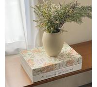 TastePick Book Shape Decorative Cable Management Box - Expandable Cable Organizer Box with Magnetic Closure for Home & Office (LoveFinds, Standard)