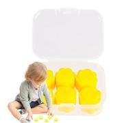 Tasting Stone Game Folk Stone Classic Throwing Game | Interactive Skill Building Toy with Storage Box for Indoor Outdoor Game, Fam Game Night