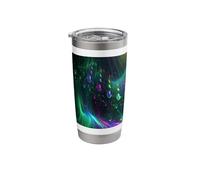 Tasting The Rainbow Fractal Pride Art Design Stainless Steel Insulated Tumbler