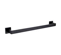 TASTOS Bath Towel Bar 23.6 Inch Black (Matte Black, 23.6-Inch)
