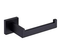 TASTOS N5V8 Short Style-Square Booth Black Paper Towel Holder, Acrylic