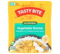 Tasty Bite Entree - Indian Cuisine - Vegetable Korma - 10 Oz - Case Of 6