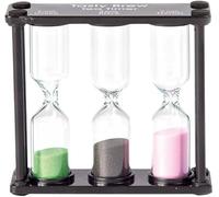 Tasty Brew Tea Timer - Hourglass Shape of 3, 5, 7 Minutes for Perfect Tea - Elegant Sand Timer for Loose Tea and Tea Bags