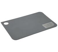 Tasty Cutting Mat Plastic PP 24.5 x 16 cm, Ideal for Cutting Bread, Fruit, Vegetables - Hygienic, Dishwasher Safe, Grey - Perfect Kitchen Board in Set