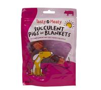 Tasty and Meaty Succulent Pigs in Blankets Dog Treats - 80g
