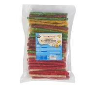 Tasty & Meaty - Munchy Rolls Assorted 12cm X 9-10mm 100 pc pack (around 800g)