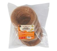 Tasty and Meaty Rawhide Pressed Ring for Dogs - Pack of 5