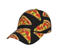 Tasty Pizza Baseball Cap Dad Hat Sun Cap Adjustable Size Running Gym Golf Outdoor Tour Classic Unisex
