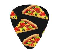 Tasty Pizza Guitar Paddle 12 Pack Guitar Pickup Suitable For Playing Acoustic Guitars, Electric Guitars, Etc.