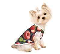 Tasty Wonders Pet Breathable Sleeveless T-shirt M for Small Dogs and Cats, Soft, Comfortable, Stylish