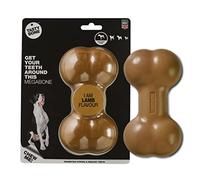 TastyBone Nylon Dog Chew Toy for Extra Large Dogs (Lamb) - Indestructible for Aggressive Chewers, Everlasting Flavour, Strong Healthy Teeth, Made in the UK
