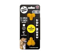 TastyBone Nylon Dog Chew Toy for Small Dogs (Chicken) - Indestructible for Aggressive Chewers, Everlasting Flavour, Strong Healthy Teeth, Made in the UK