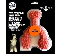 TastyBone Nylon Trio Bone Dog Toy - Beef Small - 20cm