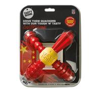 TastyBone QuattroBone Nylon Dog Chew Toy for Large Dogs (Hoisin Duck)