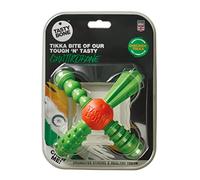 TastyBone QuattroBone Nylon Dog Chew Toy for Small Dogs (Chicken Tikka) - Indestructible for Aggressive Chewers, Everlasting Flavour, Strong Healthy Teeth, Made in the UK