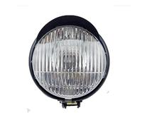 TASWK 5.5" Motorcycle Headlight For Cruiser Chopper Cafe Racer Bobber Custom Black Head Lamp