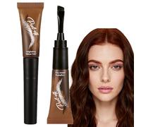 Tat-to Eye Brow Peel off,Tat-too Eye Brow Tint,Peel off Stain for Natural Tatt-o Eyebrows,Anti Smudge Lasting Eyebrow Gel Dark Brown,Easy Pe/el-off E/ye/brow Gel,Semi-Permanent Colour Ey/ebr/ow Dye(2)