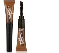 Tat-to Eye Brow Peel off,Tat-too Eye Brow Tint,Peel off Stain for Natural Tatt-o Eyebrows,Anti Smudge Lasting Eyebrow Gel Dark Brown,Easy Pe/el-off E/ye/brow Gel,Semi-Permanent Colour Ey/ebr/ow Dye(1)