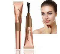 Tat/too Eye Brow Peel off,Peel off Eyebrow Gel Tint,Semi-Permanent Eyebrow Dye Kit,Lasts Up To 5 Days,Eye Brow Dye,Waterproof Br/ow Tint Dark Brown,Natural Ey/ebrow Stain for Women Girls (02#)