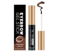 Tat/too Eye Brow Peel off,Tat/too Brow Peel off Eyebrow Gel Tint,Semi-Permanent Colour Eyebrow Dye,Waterproof P/eel off Ey/ebrow Gel,Pe/el off E/ye Br/ow Stain,Ey/ebrow Ta/ttoo Pe/el off(02#)