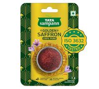 Tata Sampann Golden Saffron, Natural Aroma & Colour, Pure Kesar, 1g