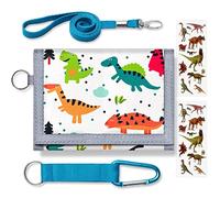 TATAANTY Kids Wallets for Boys Girls Ages 6-18 Trifold Toddler Wallet for Boys, Youth Wallets with Zippered Coin Pocket and Card Holders, colour.11, Cute