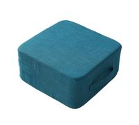 Tatami Floor Seat Cushion - Cotton Linen Pad, Thick Sitting Mat, Foldable Ground Pillow | Comfortable Yoga Relaxation Sitting, Portable Seating Pad with Soft Fill Support for Indoor Exercises