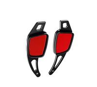 TATARENGS car Decoration Compatible with for A4 B9 2016-2017 2 Pcs Car Decoration Stickers Steering Wheel Shift Paddle Extension Shifter