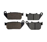 TATARENGS Front Rear Brake Pads Compatible With XL1200C For Sportster For Custom 2004-2014 For XL1200N For Nightster 2008-2012 Front Rear Motorcycle Brake Pads Accessories(Front and Rear)
