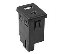 TATARENGS USB Port Panel Compatible With Chevrolet For Silverado 2500 3500 HD 2015 2016 USB AUX Center Console Jack Dual Port Slot Socket Connector 13599456