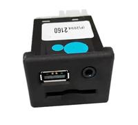 TATARENGS USB Port Panel Compatible With Opel For Insignia For Zafira C 20868796 USB Adapter Port SD Card And Aux Socket 3.5MM Line-In Connector Adapter