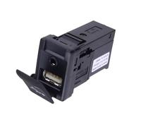 TATARENGS USB Port Panel Compatible With Toyota For RAV4 2014 2015 2016 2017 2018 2019 For Sienna 2014 2015 2016 2017 USB And AUX Port Adapter Jack 86190-0E090