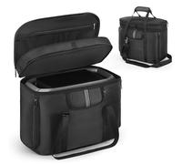 TATAVR Portable Power Station Carrying Case Bag Compatible with ECOFLOW DELTA 3 Plus Power Station Generator Protective Shoulder Storage Bag Cover with Pocket for Outdoor Travel Camping Charging