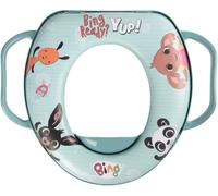 Tataway Soft Children's Toilet with Handles - Toilet Reducer with Bing Graphics, Non-Slip Comfort Seat, Easy to Clean