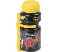 TATAWAY DC Comics Batman Bike Water Bottle 350 ml Superheroes Yellow Black