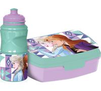 TATAWAY DISNEY Frozen 380 ml Bottle And Sandwich Box Gift Set Blue Kids