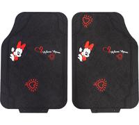 TATAWAY Disney Minnie Mouse Car Floor Mats Pair in PVC 44x65 cm