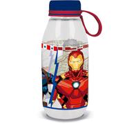 TATAWAY Marvel Ecozen Transparent Tritan Water Bottle Avengers 460 ml